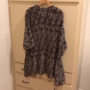 Flowery floral dress